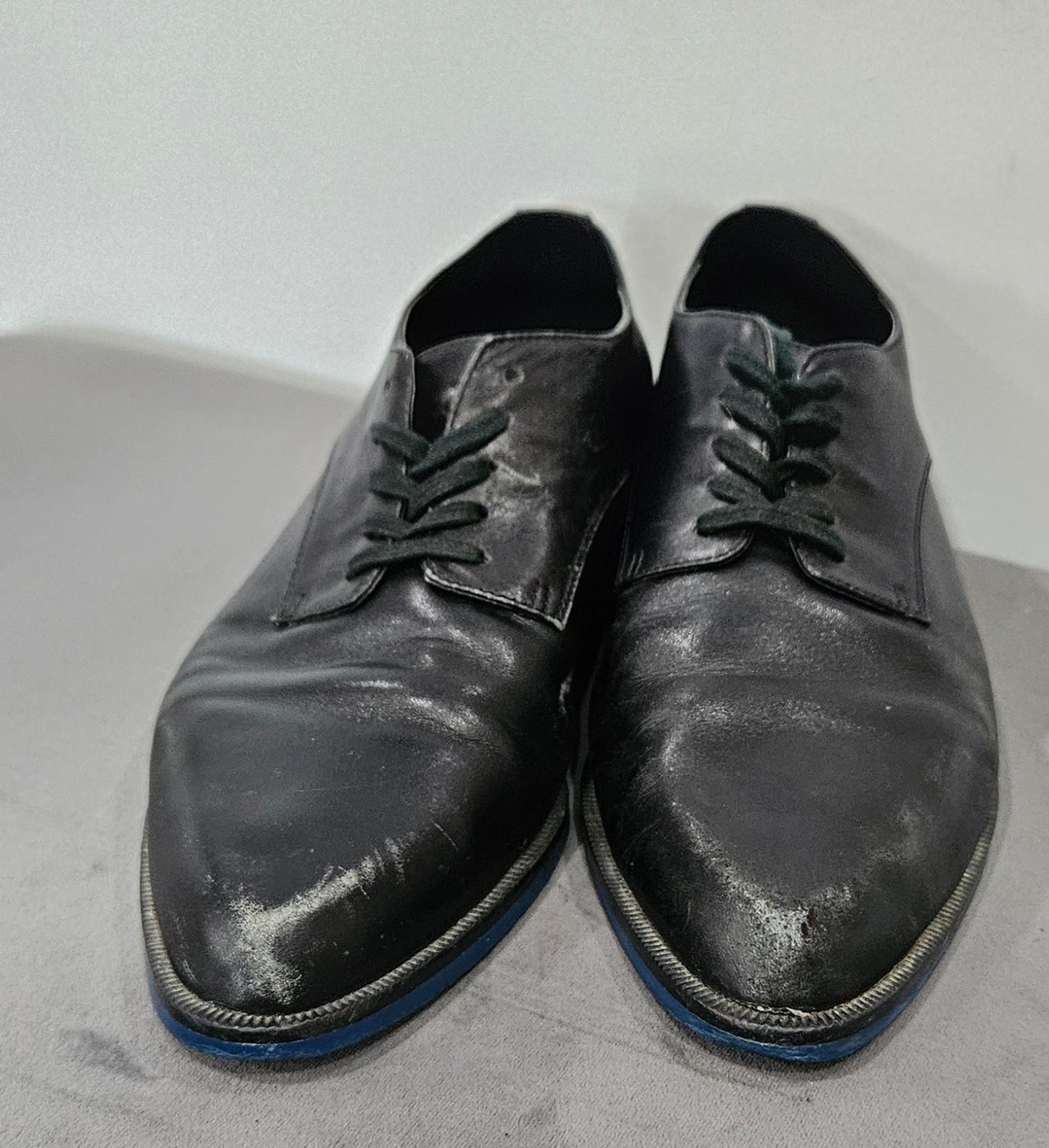 SYLVESTER By Kate Sylvester Black Leather Brogues Sz 37