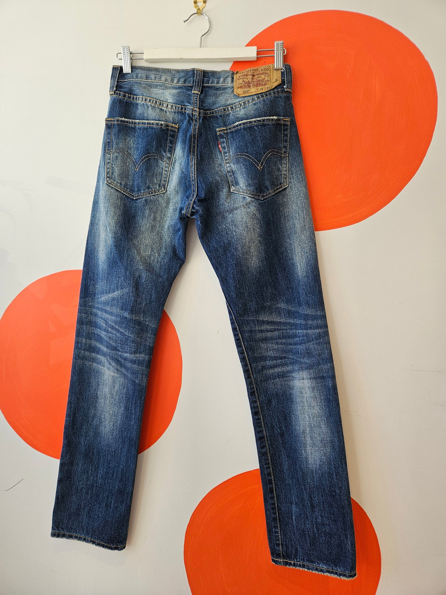 Levi's 501 Faded Men's Straight Leg Jeans