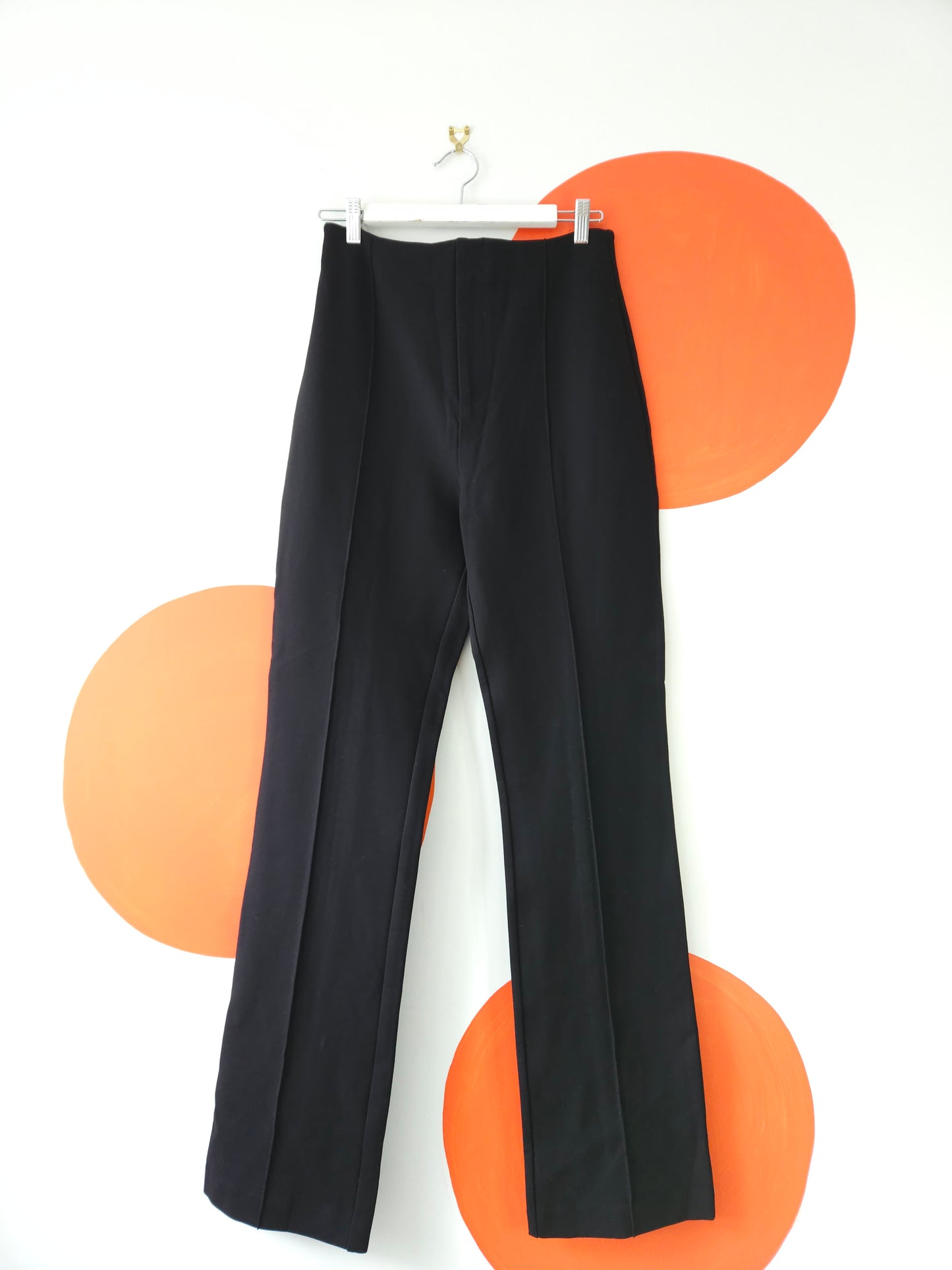 HARRIS TAPPER Black Flared Trousers Sz 10