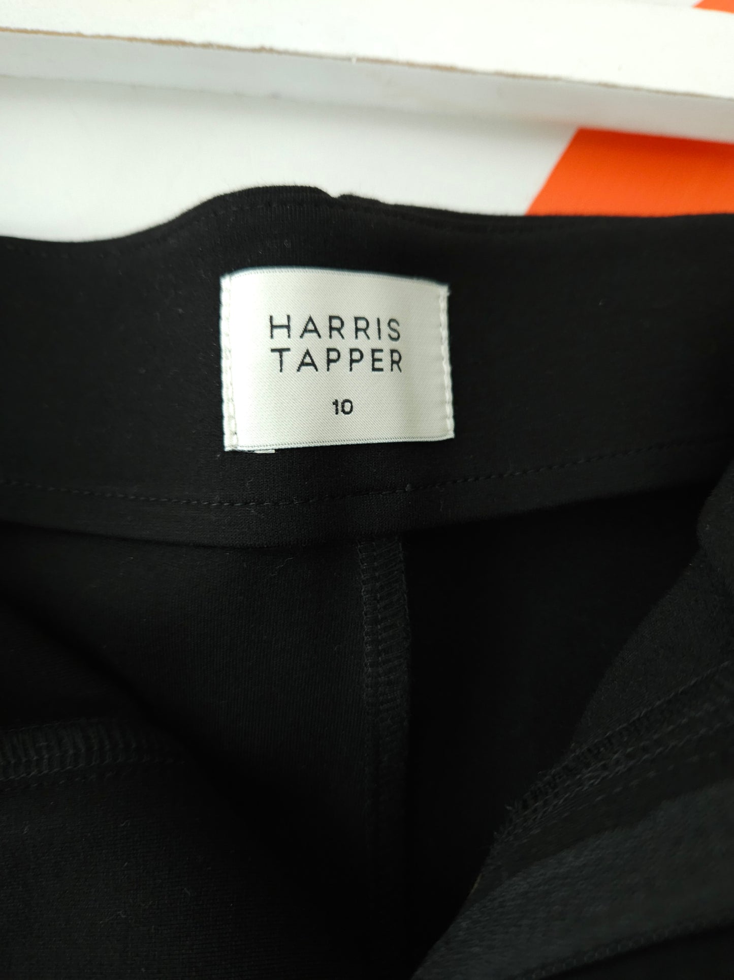 HARRIS TAPPER Black Flared Trousers Sz 10
