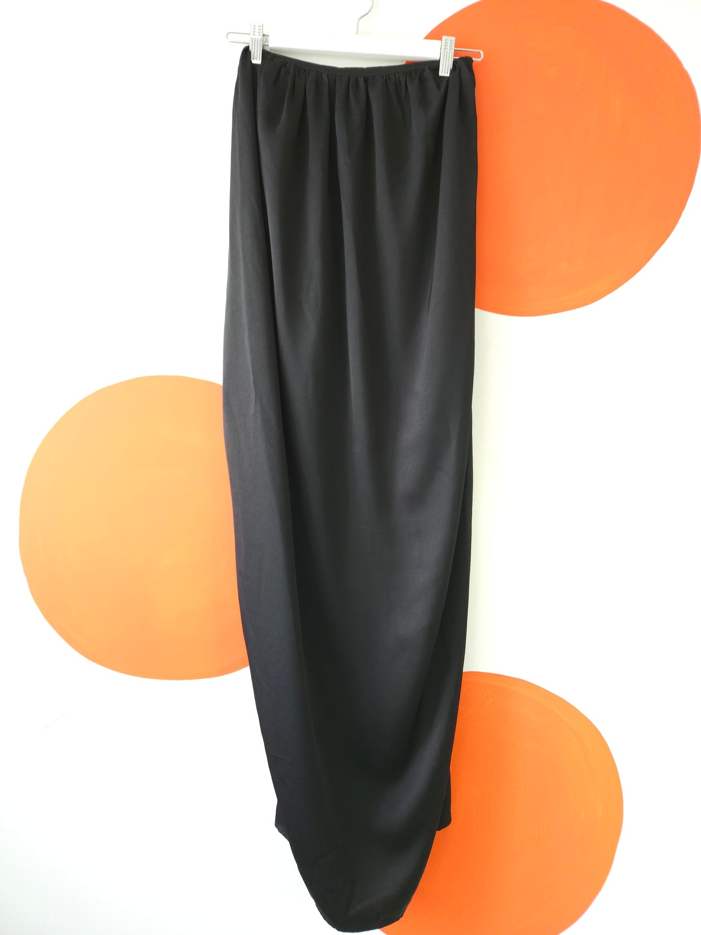 HARRIS TAPPER Black Sleeveless Ankle Length Dress Sz XS NEW