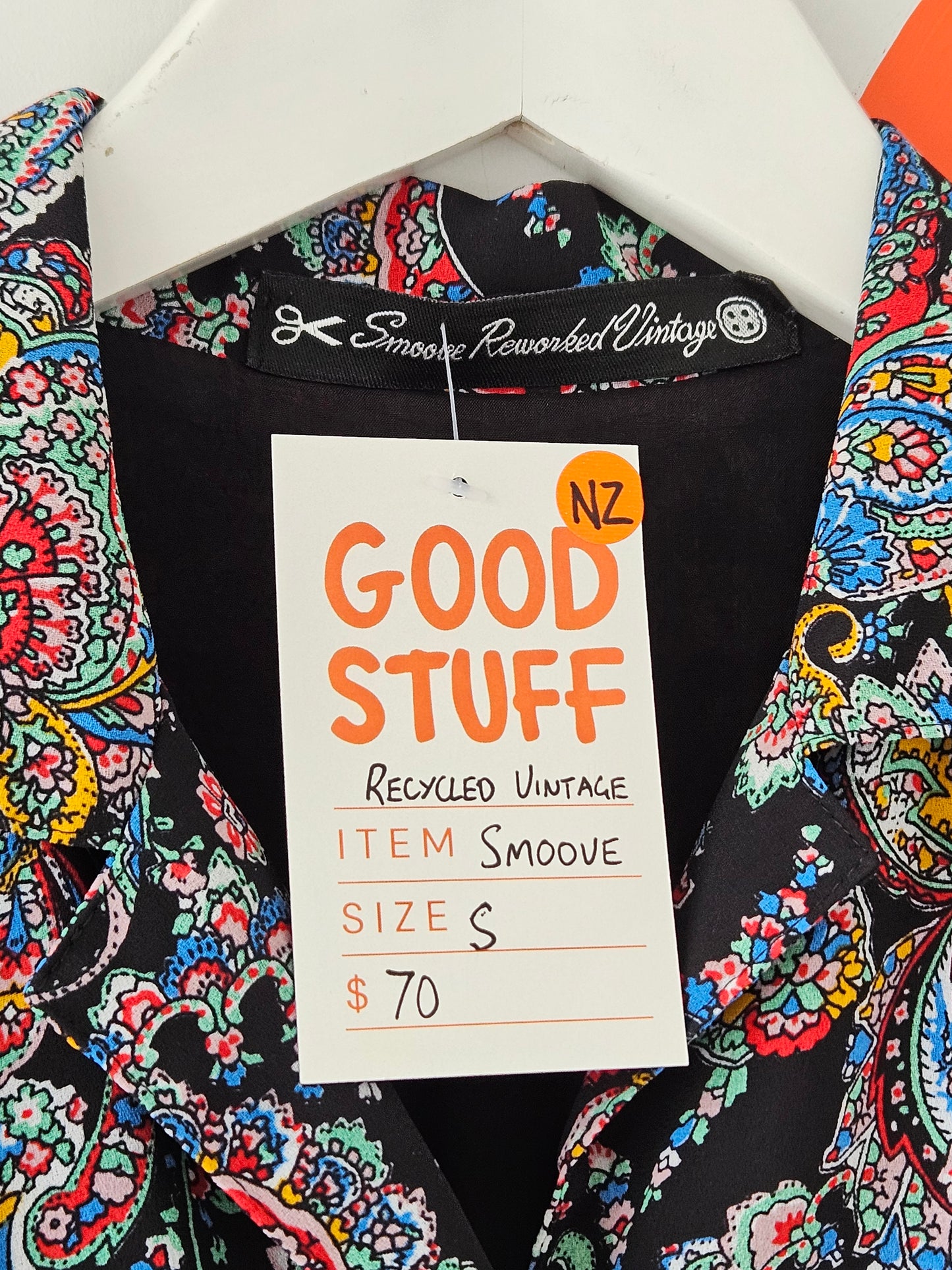 SMOOVE Recycled Vintage Dress - SIZE S
