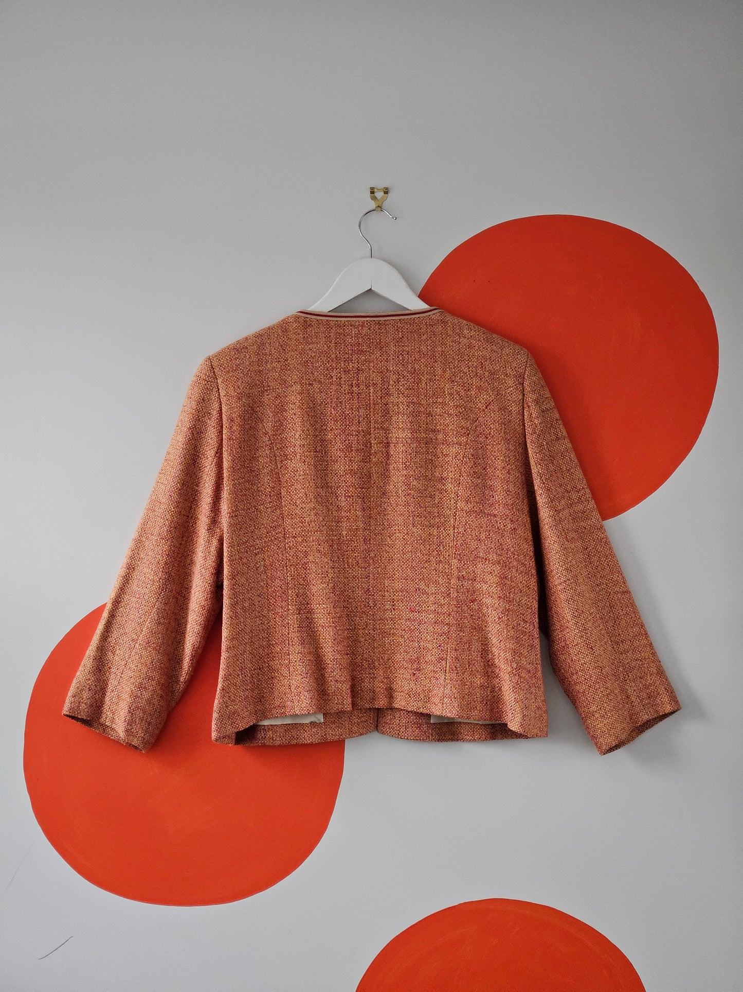 ANNE MARDELL Tweed Blazer - SIZE 16