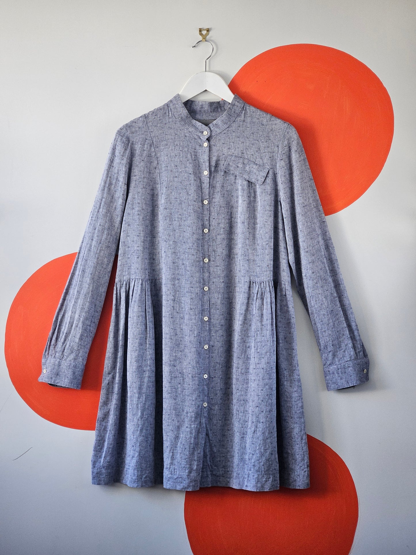 INGRID STARNES Linen Shirt - SIZE M