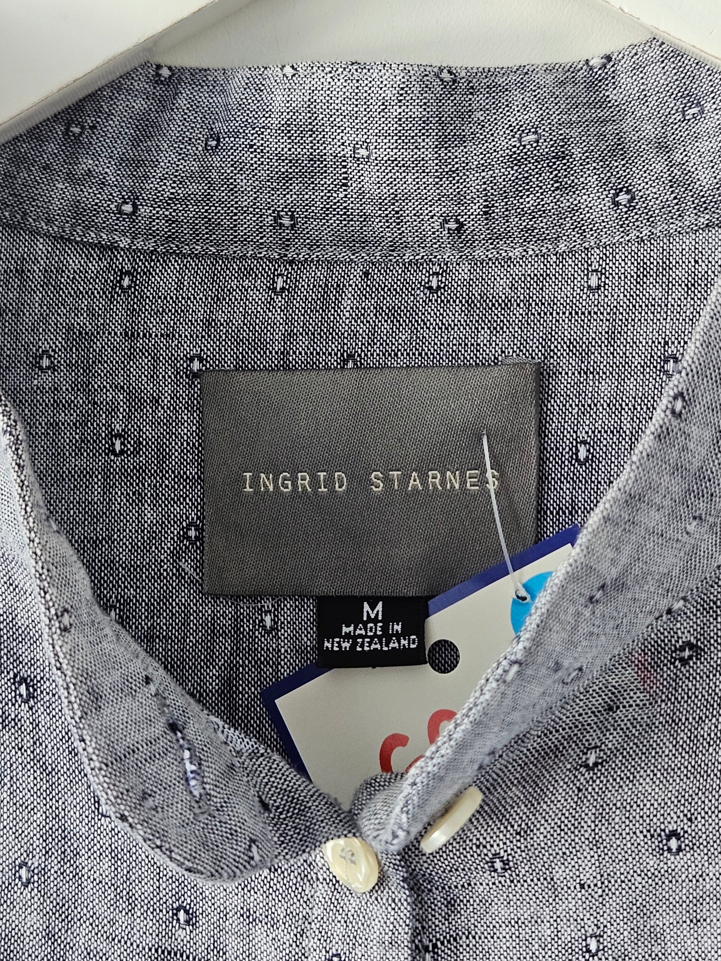INGRID STARNES Linen Shirt - SIZE M