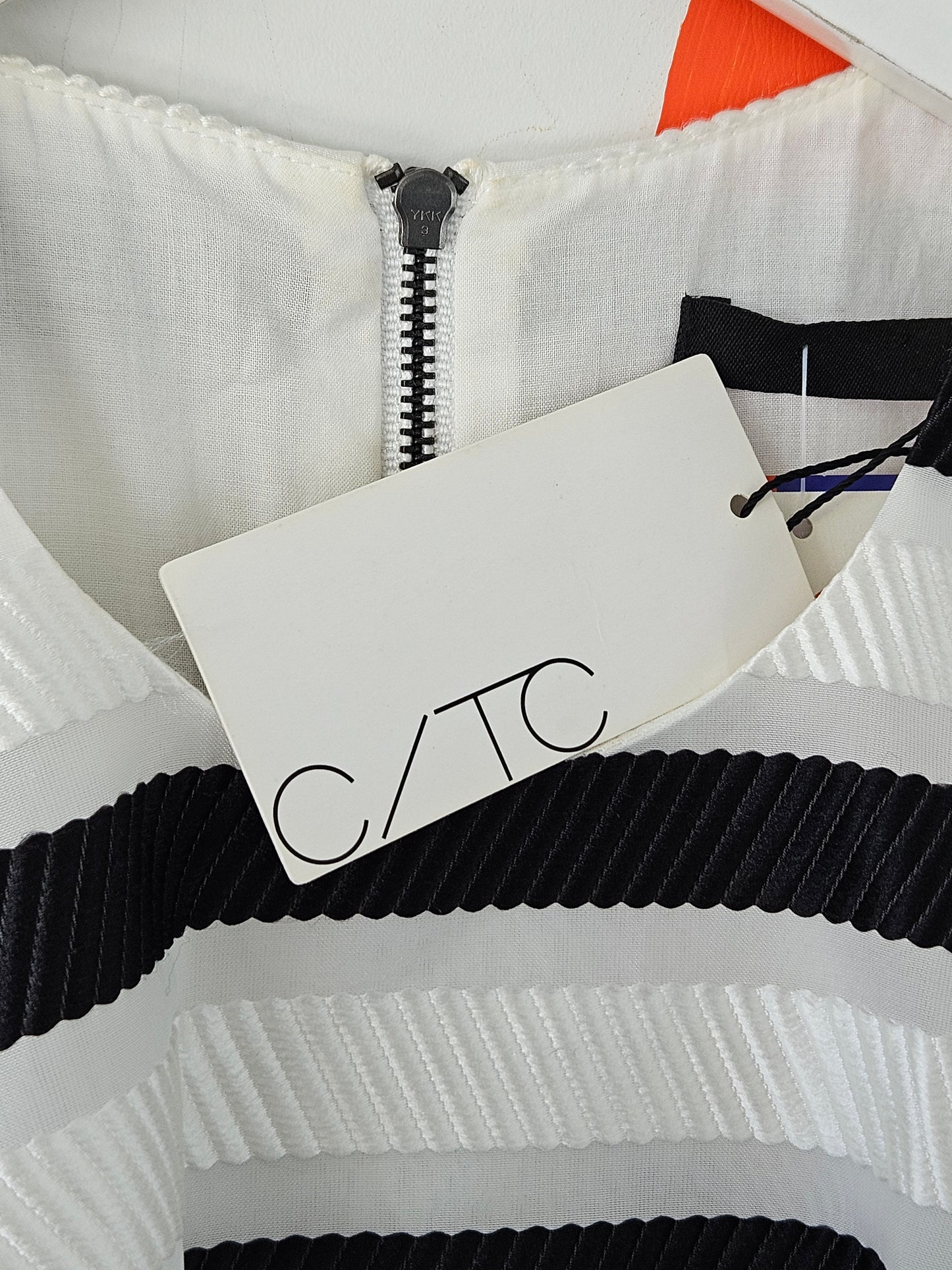 C/TC Stripe Mod Style Dress - SIZE 8