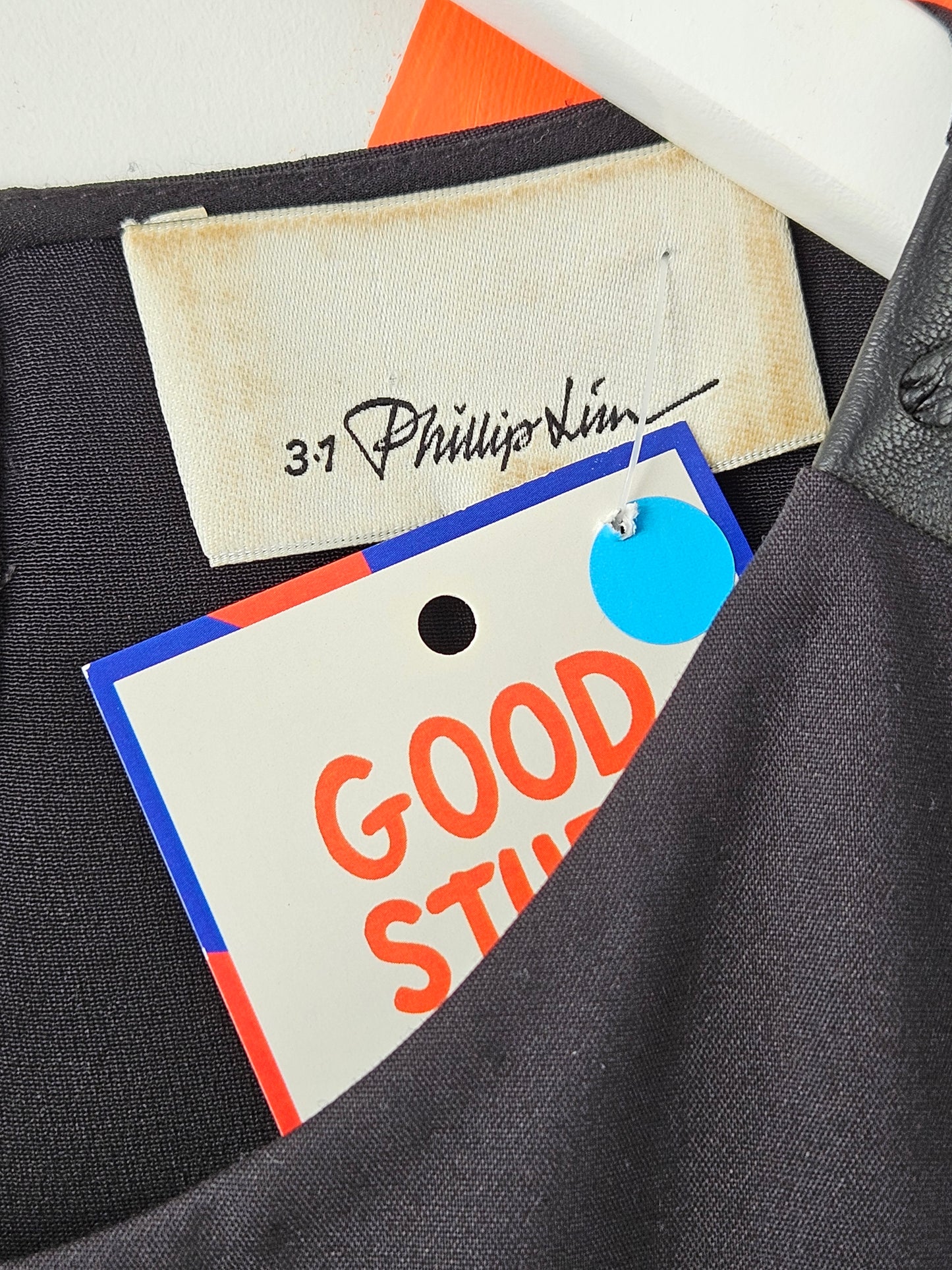 3.1 PHILLIP LIM Black Top Leather Lace - SIZE 10