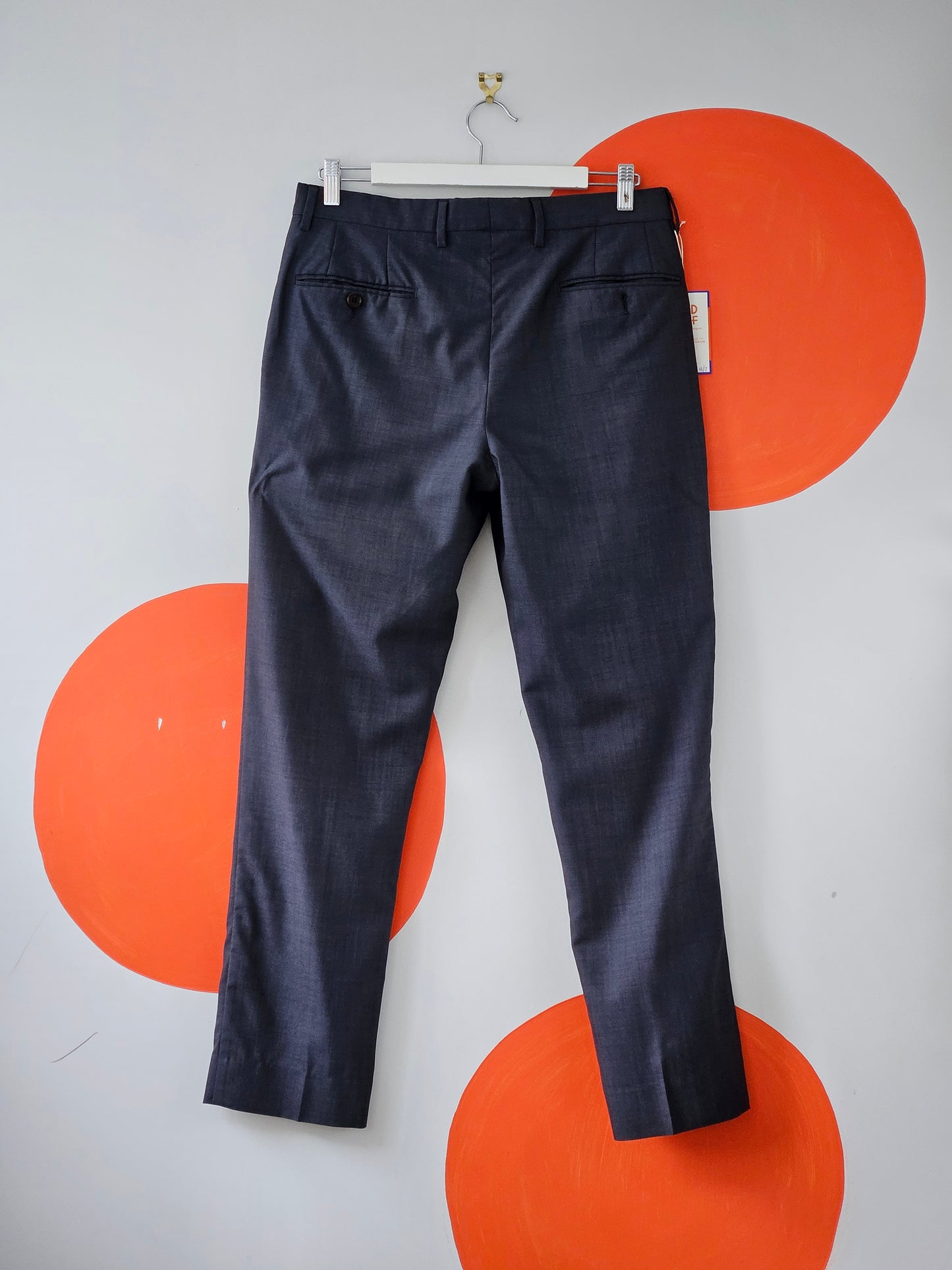 PAUL SMITH Charcoal Formal Trousers - SIZE 32"