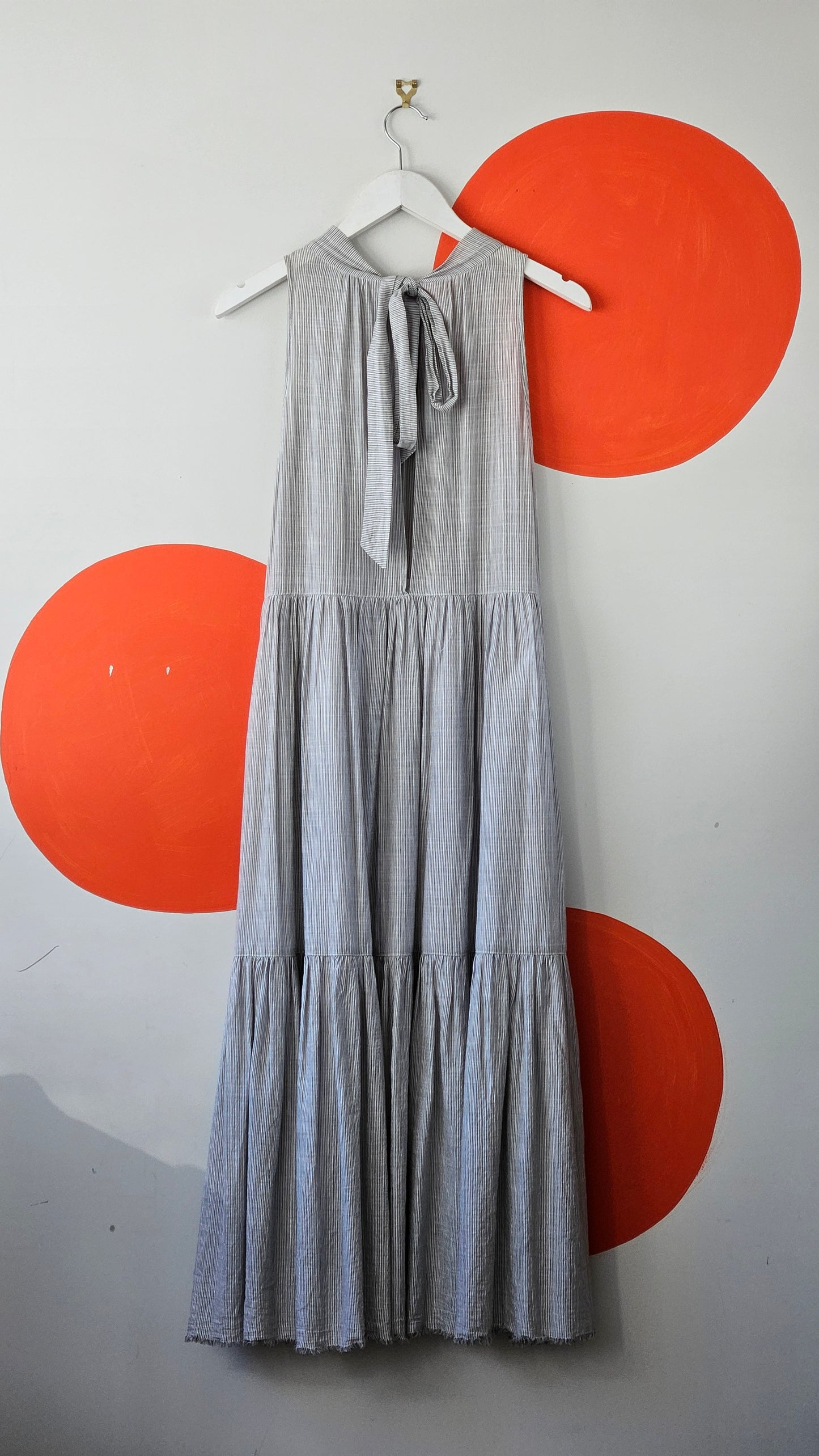 DAYLIGHT MOON Flowing Striped Dress - SIZE 6