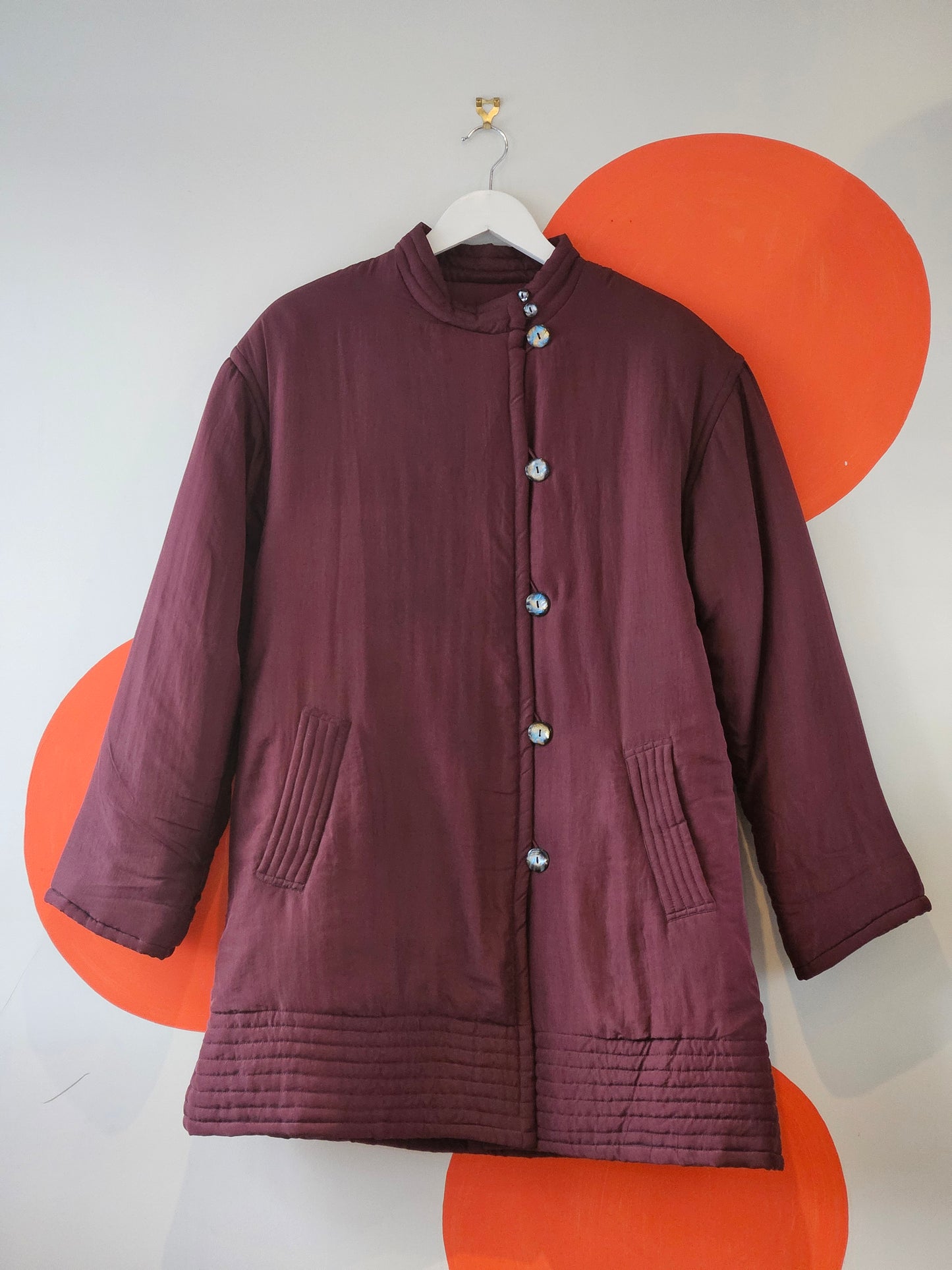VIANE Vintage Silk Jacket - SIZE L