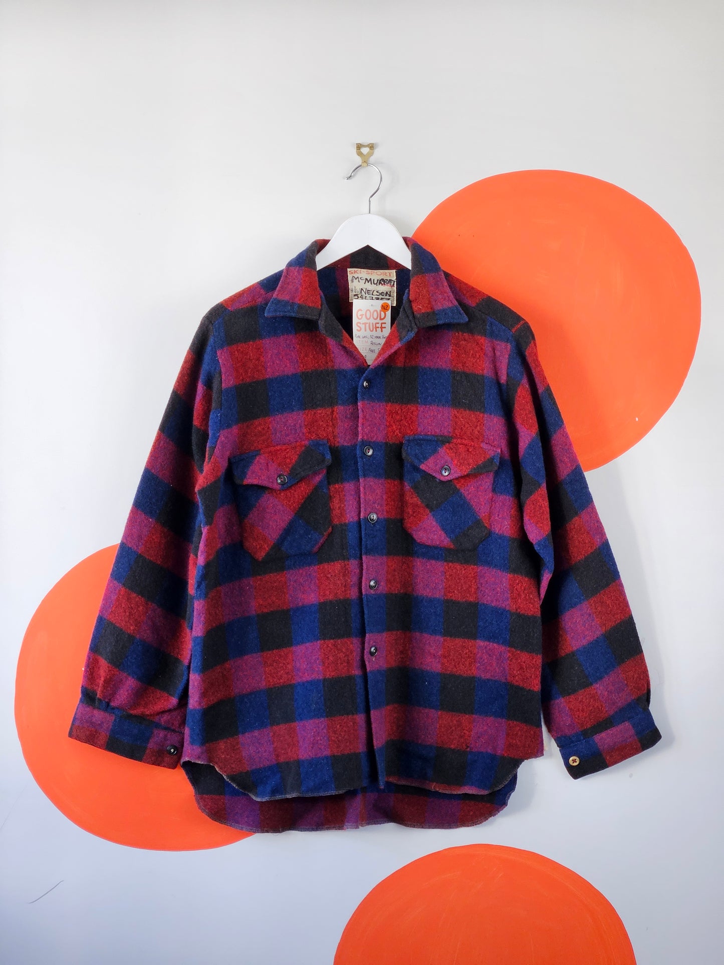ROSLYN Vintage Wool Jumper - SIZE M