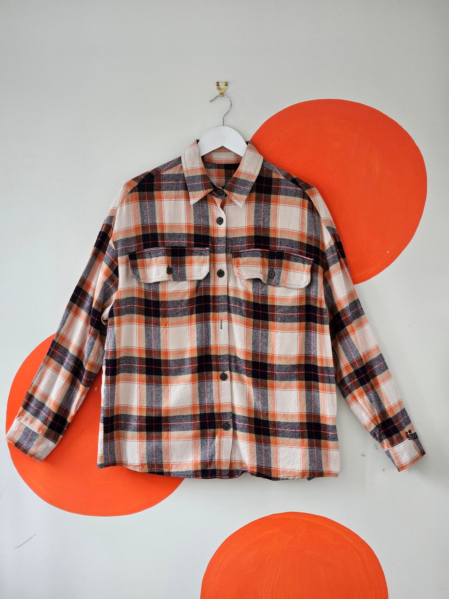 Jupe Vendue Plaid Beatles Print Men's Shirt
