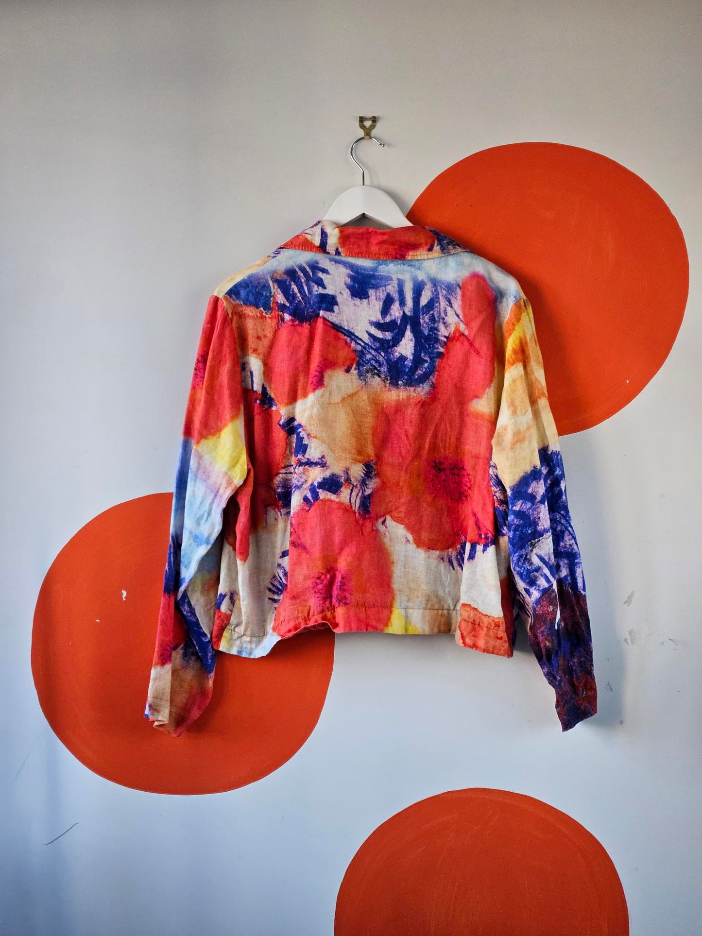 Curate Trelise Cooper 'Wild Biker' Tie Dye Linen Jacket