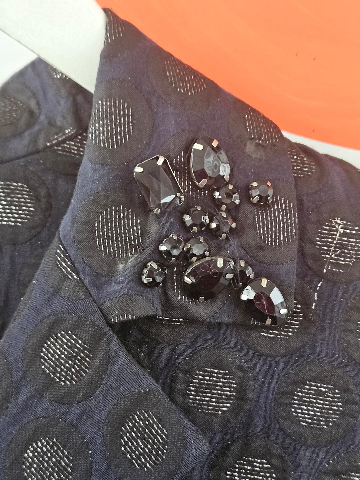 Trelise Cooper 'Opulence Express' Embellished Polka Dot Coat