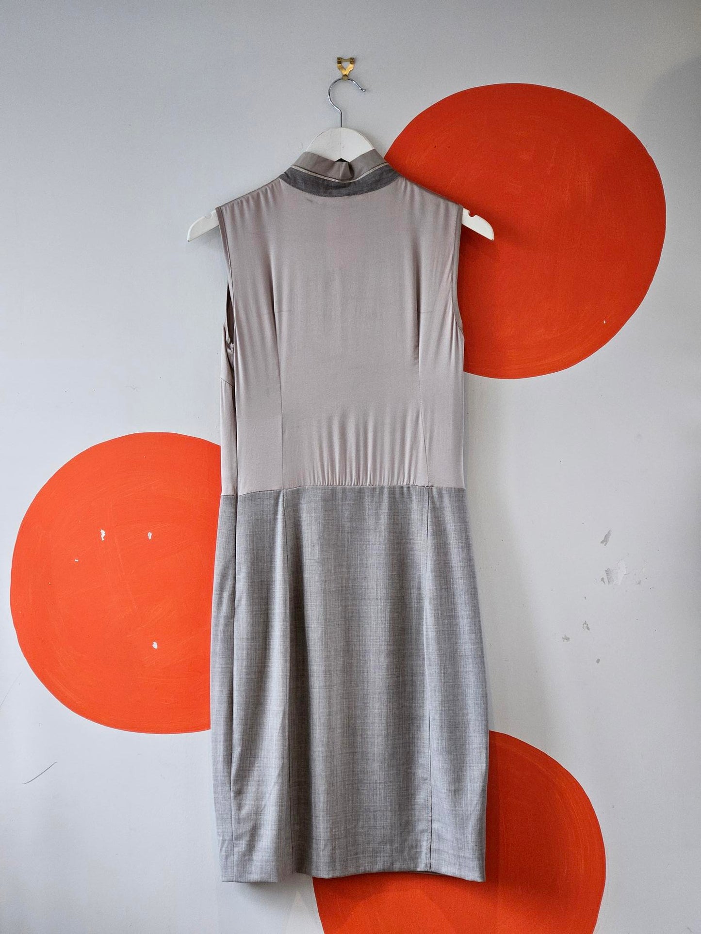 Fabiana Filippi Two-Tone Sleeveless Dress