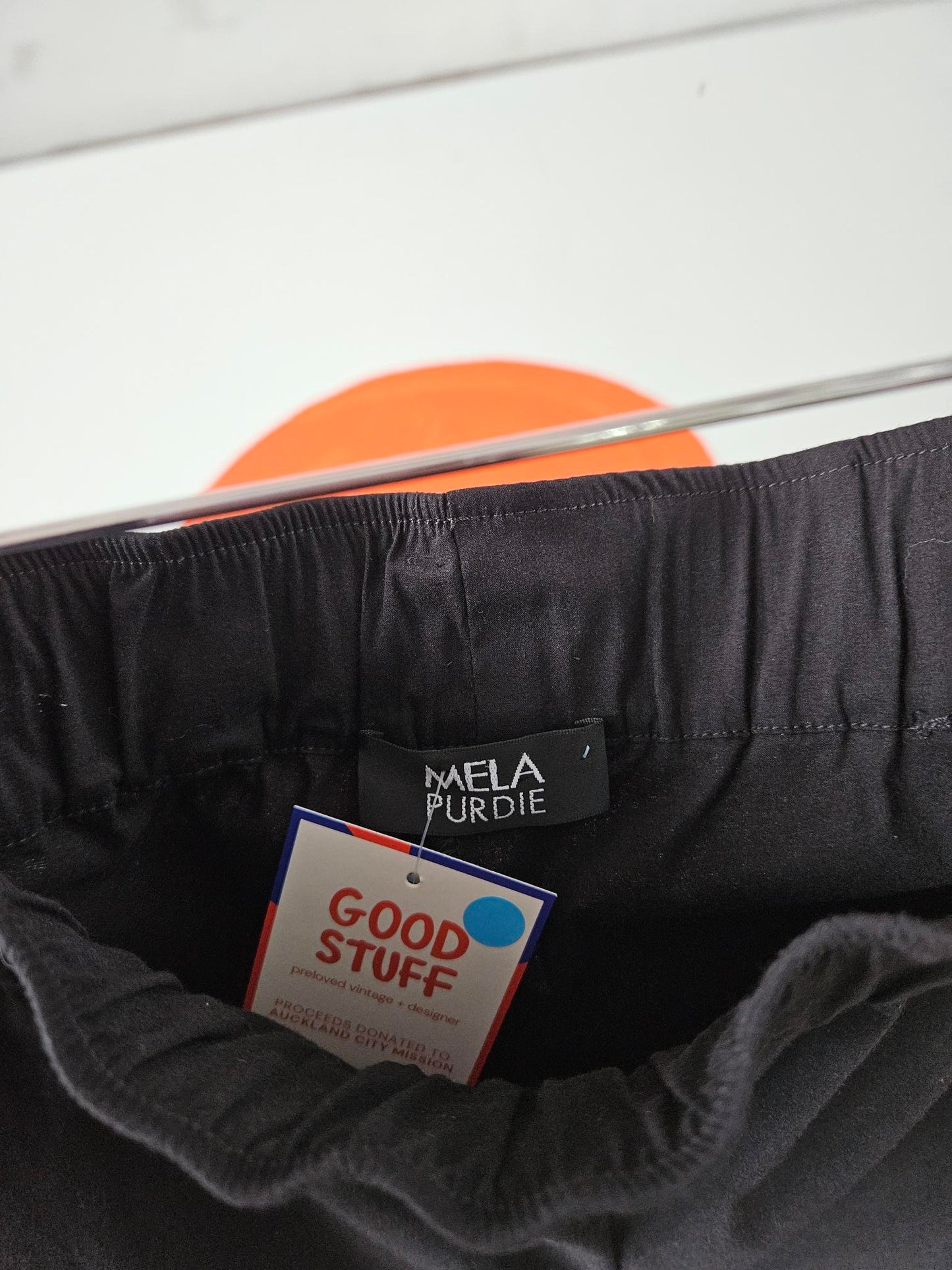 Mela Purdie Black Shorts
