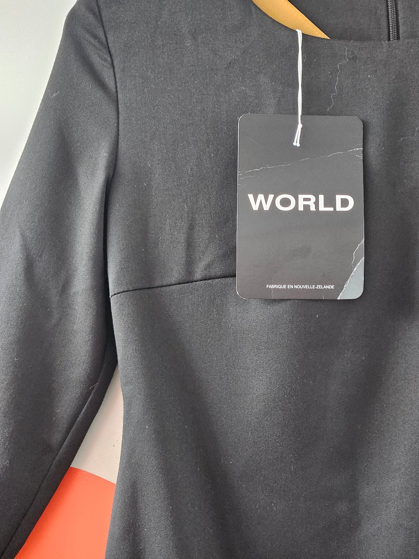 WORLD 'De Stijl' A/W 2015 Black Dress