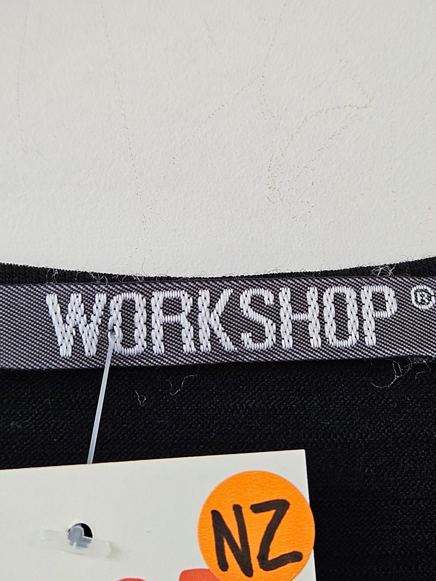 Workshop Black Embellished Tiki Wool Knit Top