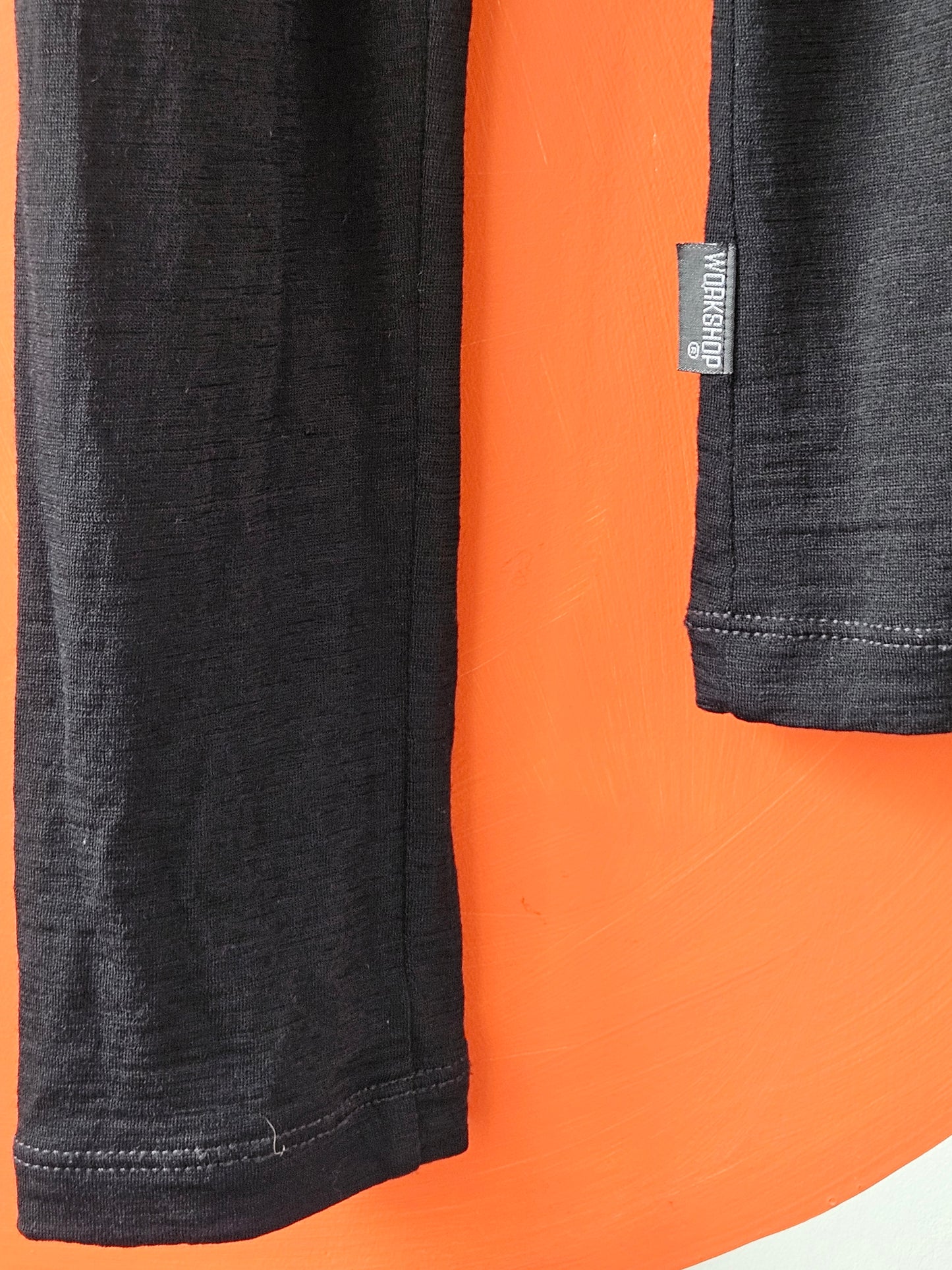 Workshop Black Embellished Tiki Wool Knit Top