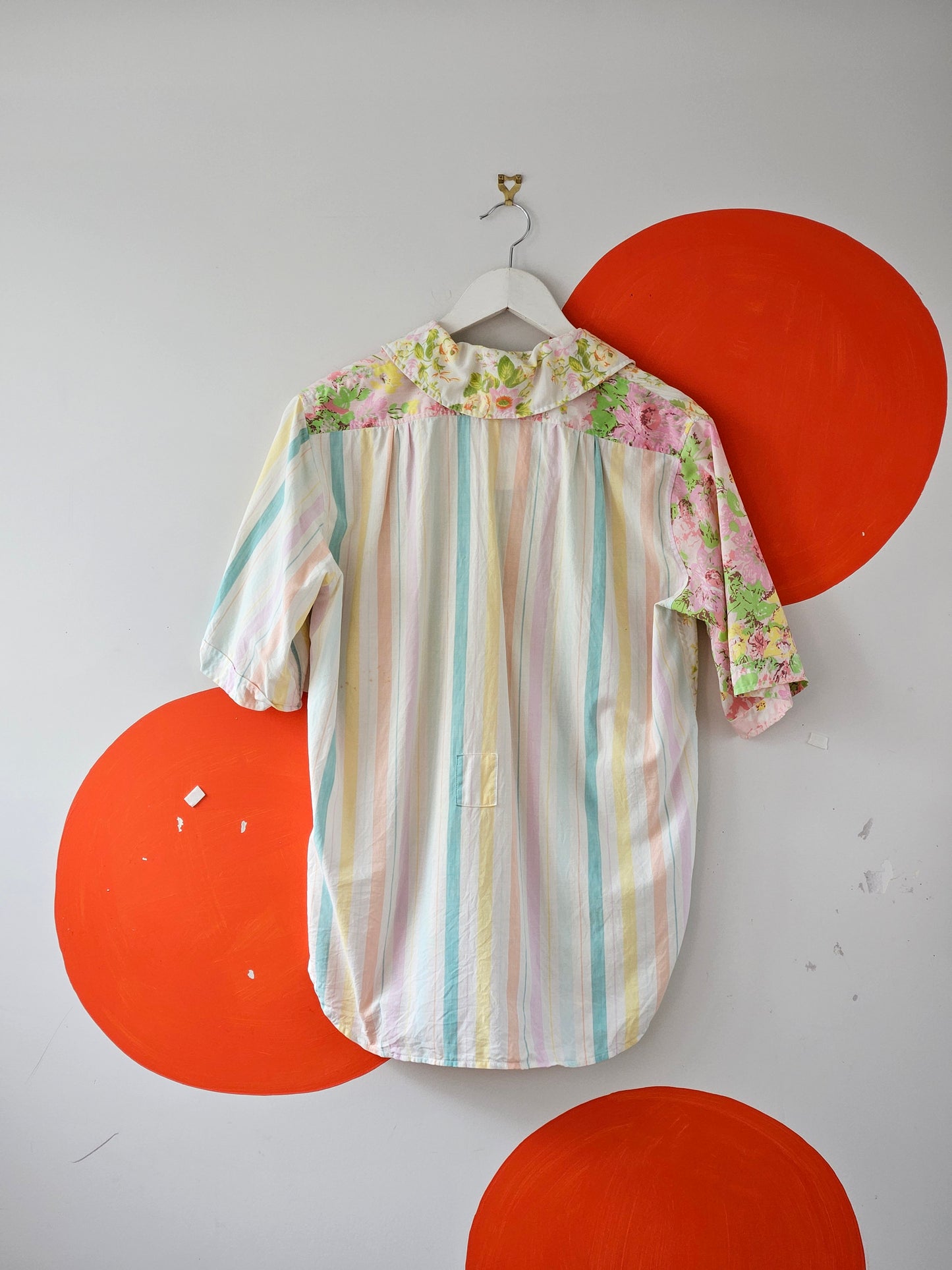 Lucky Dip One-of-a-Kind Multicolour Floral & Bunny Pattern Shirt