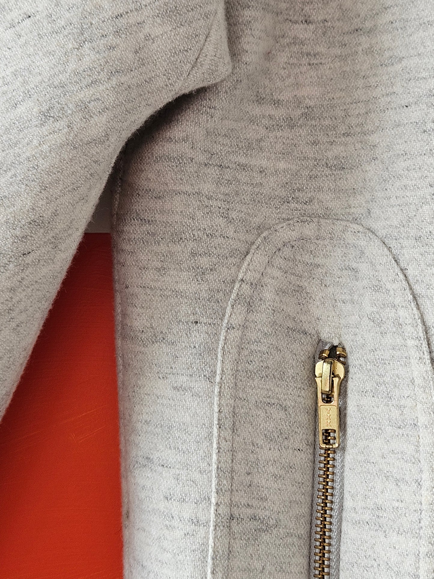 Ruby Light Grey Wool Blend Jacket
