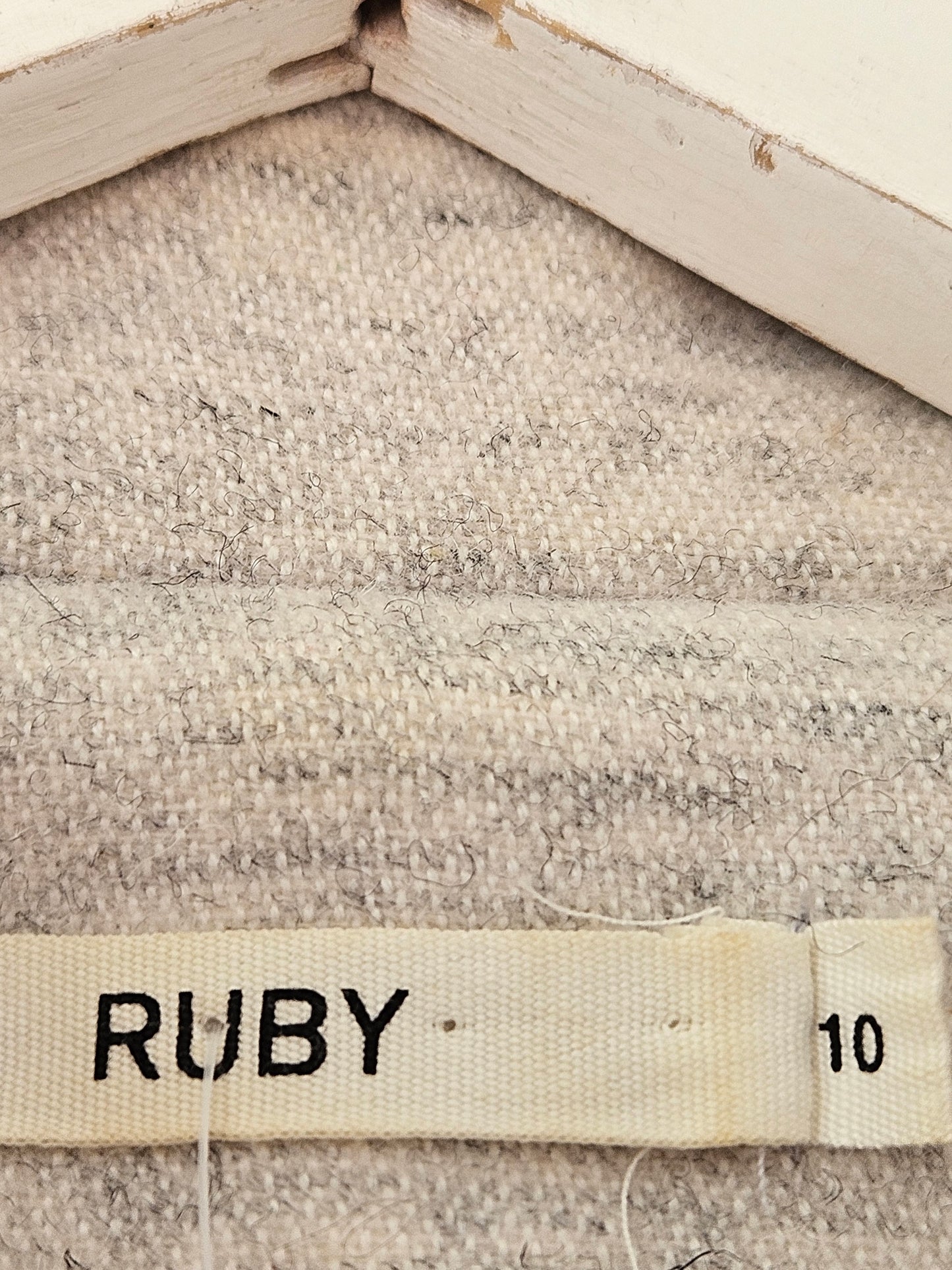 Ruby Light Grey Wool Blend Jacket