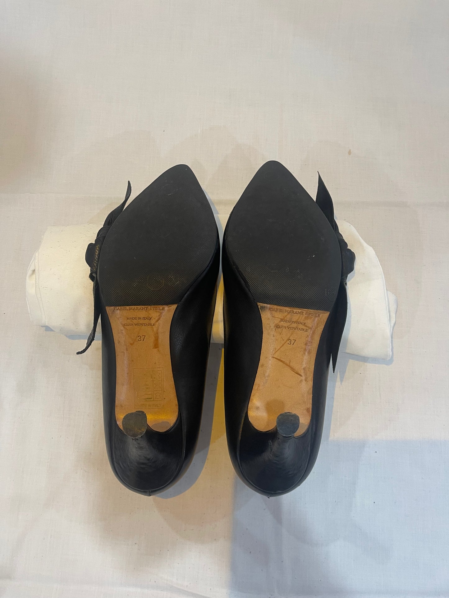 Isabel Marant Étoile Black Heels with Bows