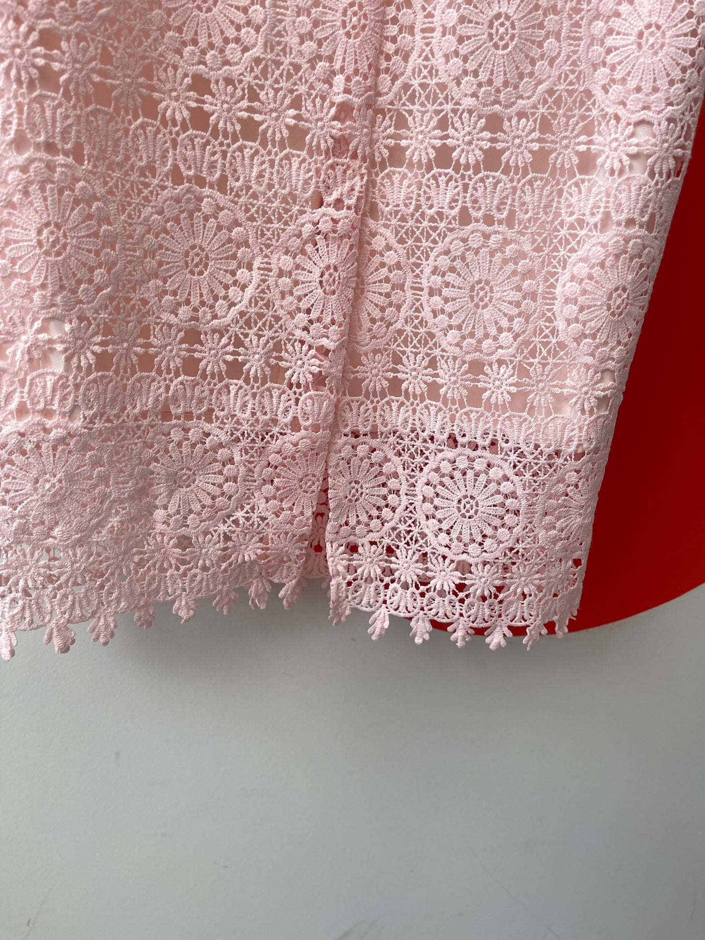 Rebecca Valance Pink Lace Dress | 6 / XS