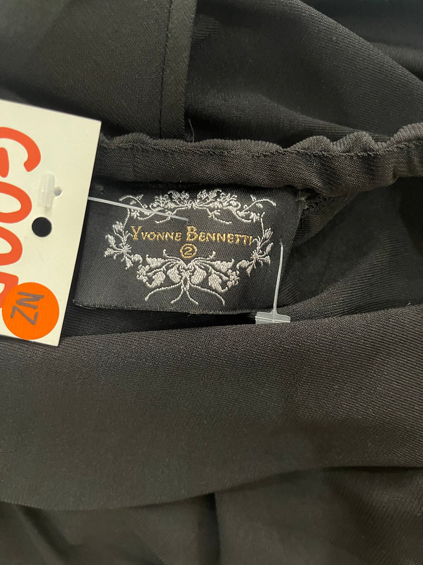 Yvonne Bennetti Black Dress | 10 / S