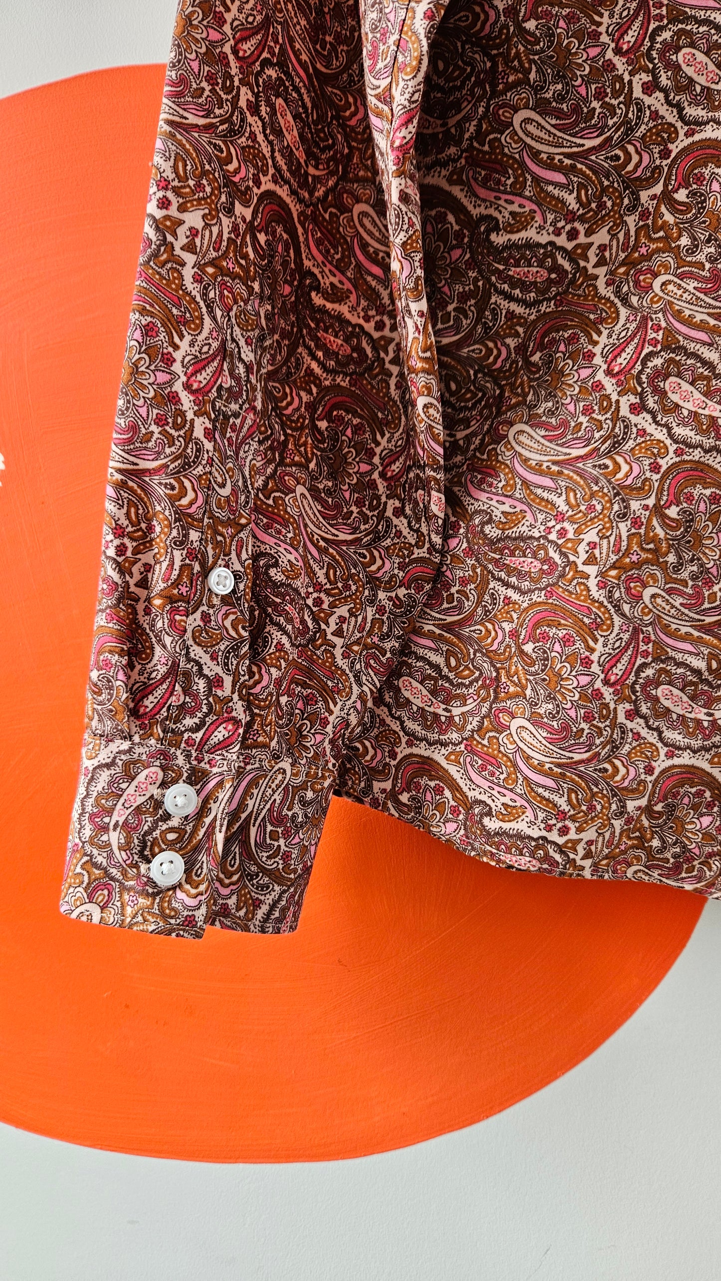 Paisley Button-Down Shirt