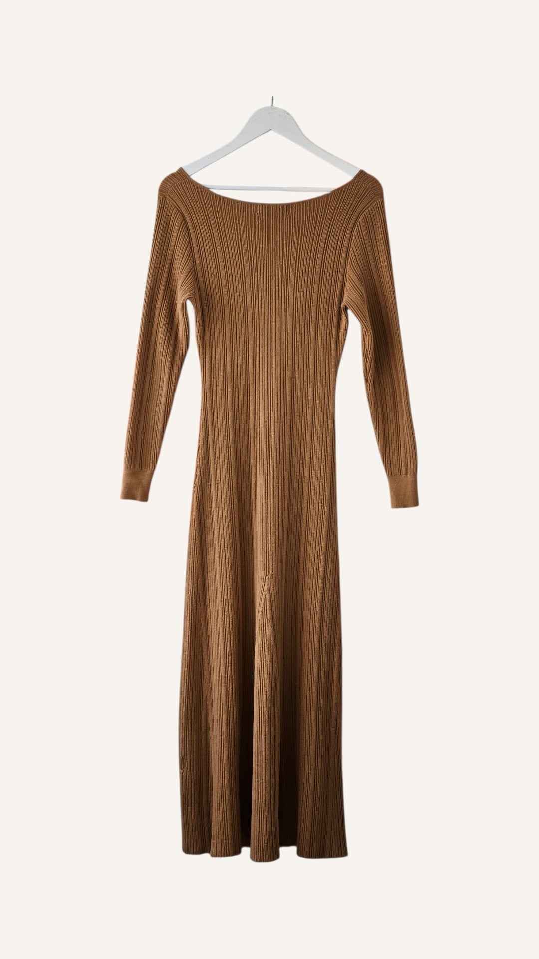 Anna Quan 'Emory' Beige Knit Dress