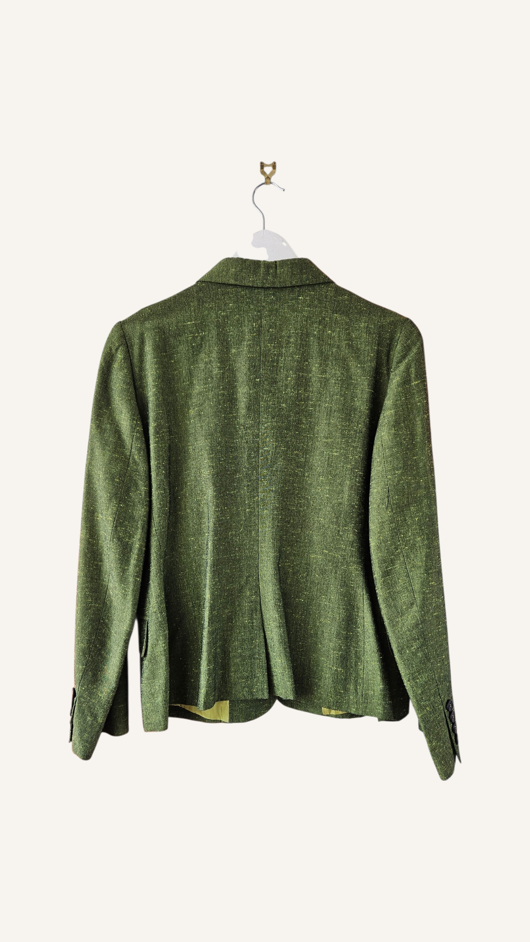 Green Flecked Blazer Jacket