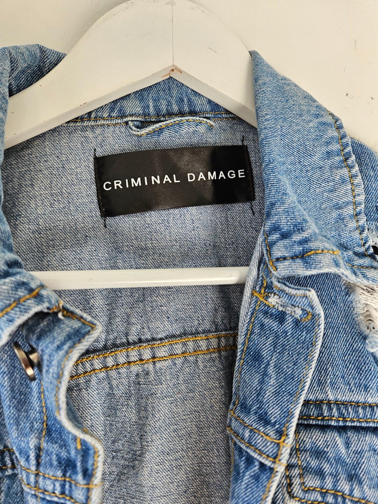 CRIMINAL DAMAGE Denim Jacket