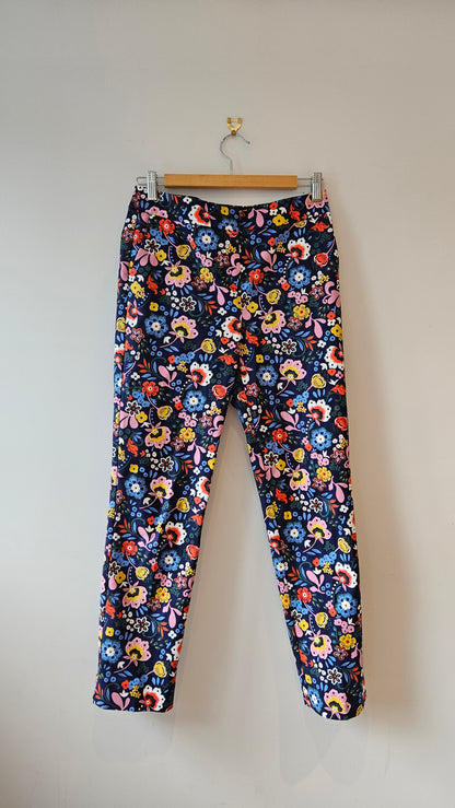 BODEN Floral Chinos sz8