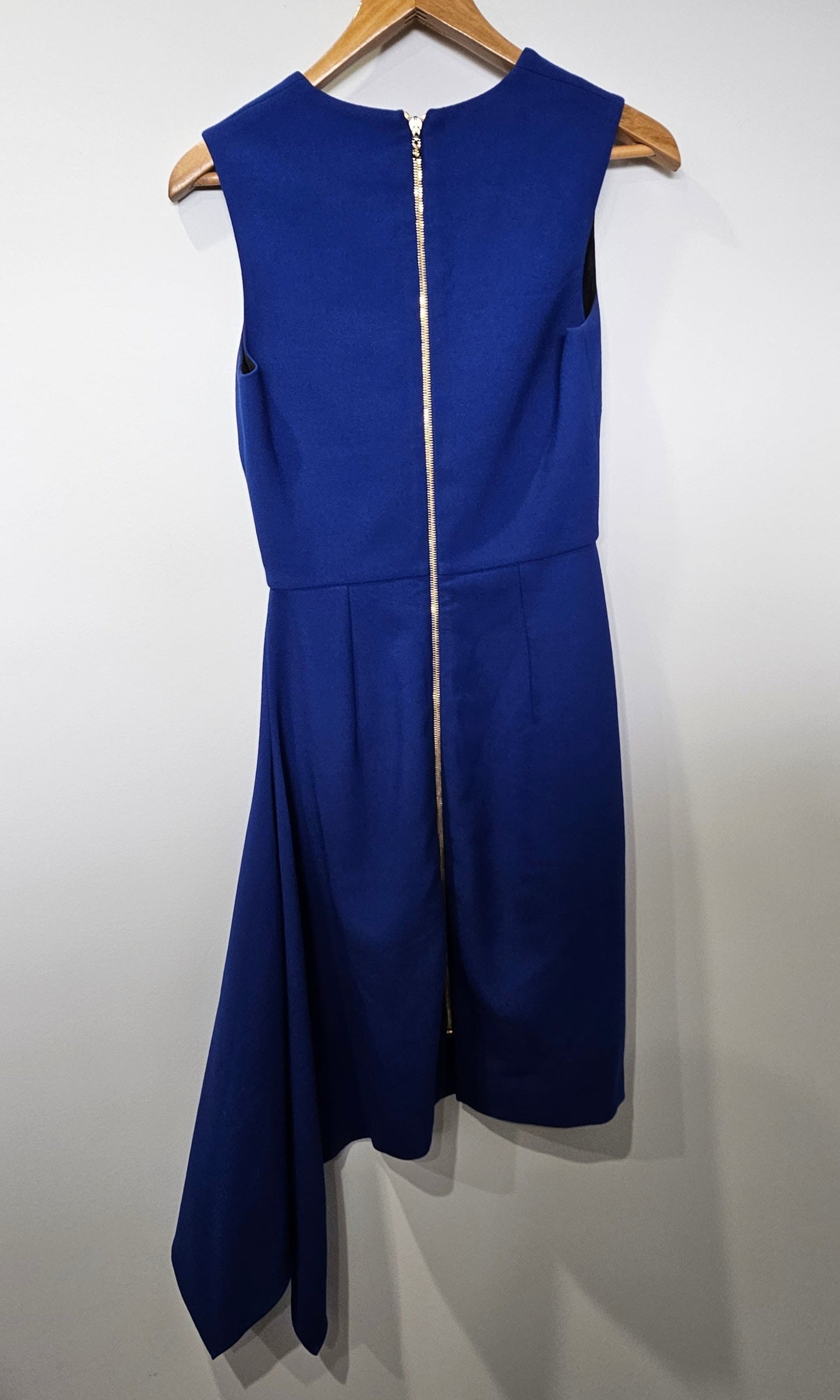 ROLAND MOURET Electric Blue Dress sz8