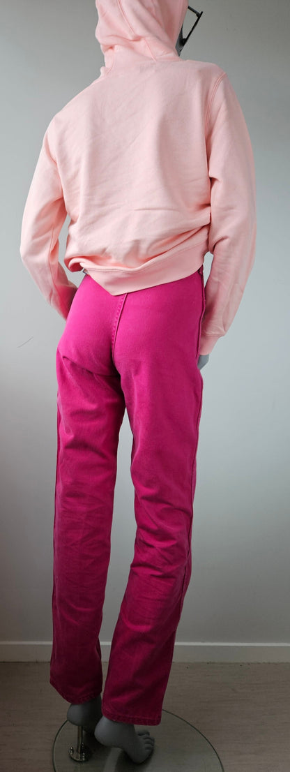 WRANGLER Hot Pink High Waisted Denim Jeans sz6