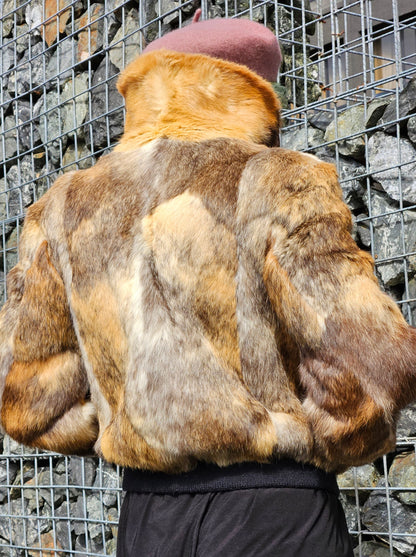 VINTAGE Real Fur Jacket NZ Made