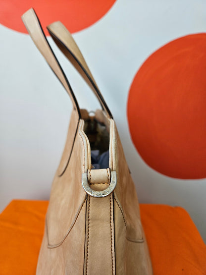 BVLGARI Nude Leather Handbag