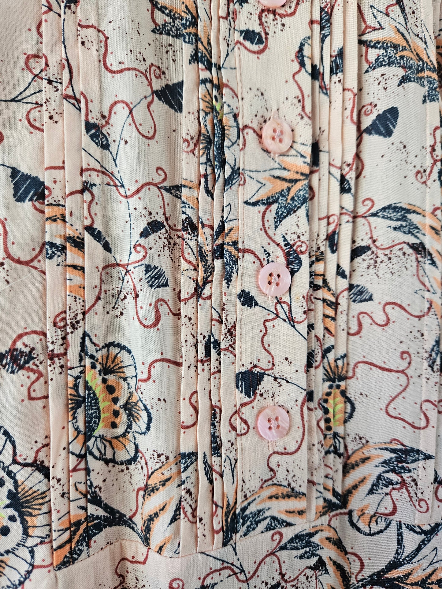 SCOTCH & SODA Pink Pattern Blouse - SIZE 8