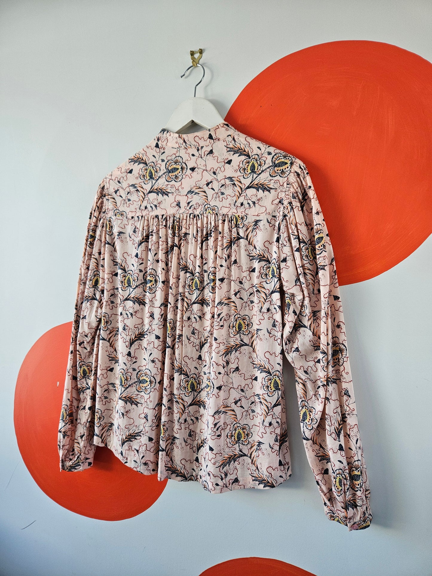 SCOTCH & SODA Pink Pattern Blouse - SIZE 8