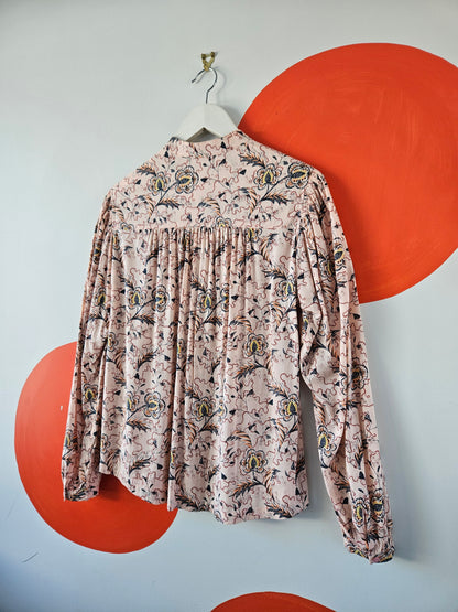SCOTCH & SODA Pink Pattern Blouse - SIZE 8