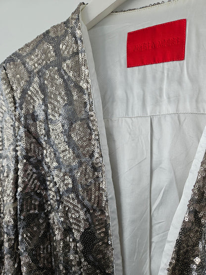 ANDREA MOORE Sequin Blazer - SIZE 8