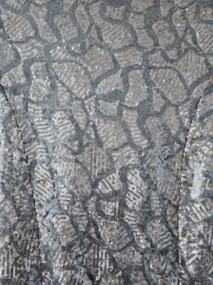 ANDREA MOORE Sequin Blazer - SIZE 8