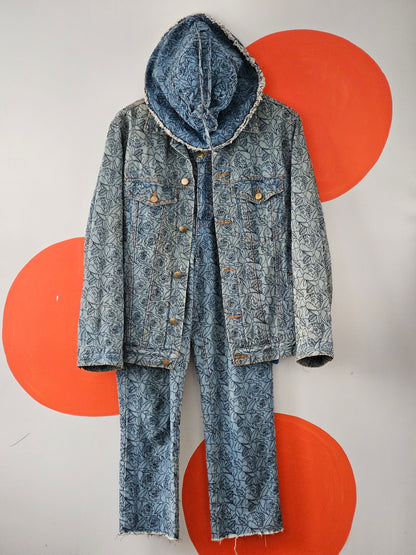 LONELY 3-Piece Denim Set - SIZE S/8