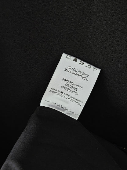 VICTORIA BECKHAM Short Black Dress - SIZE 12