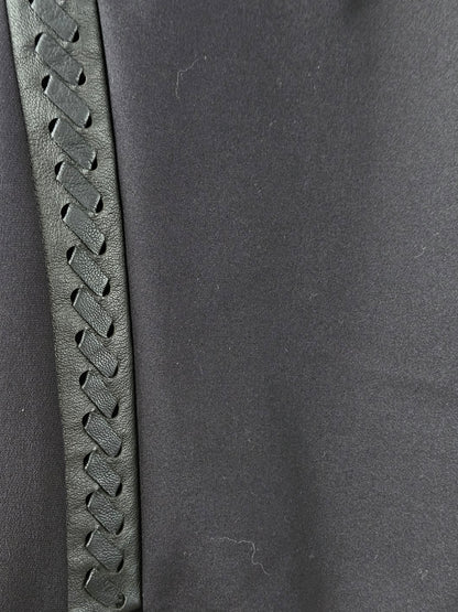 3.1 PHILLIP LIM Black Top Leather Lace - SIZE 10