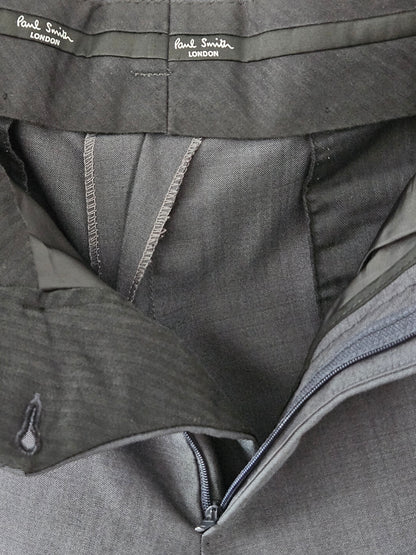 PAUL SMITH Charcoal Formal Trousers - SIZE 32"