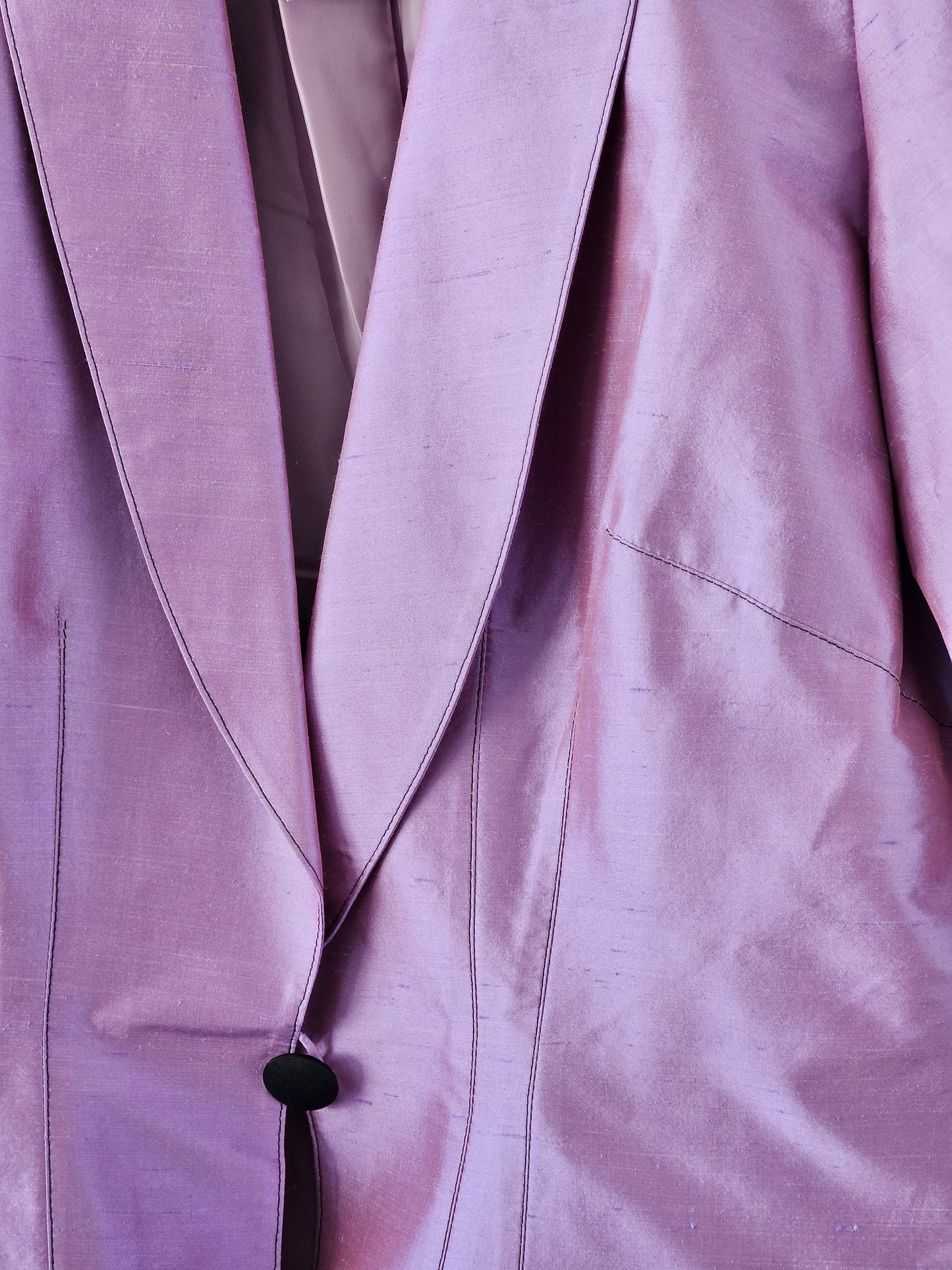KEVIN MOORE Lavender Silk Blazer - SIZE 14