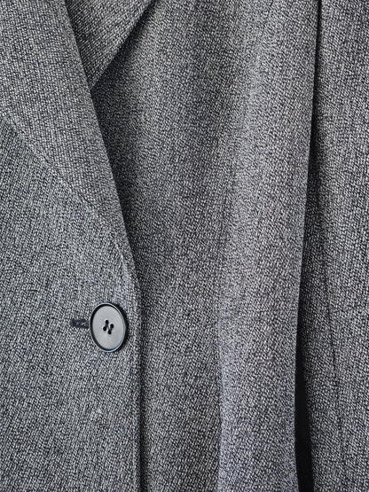 EMPORIO ARMANI Wool Blend Coat - SIZE 6
