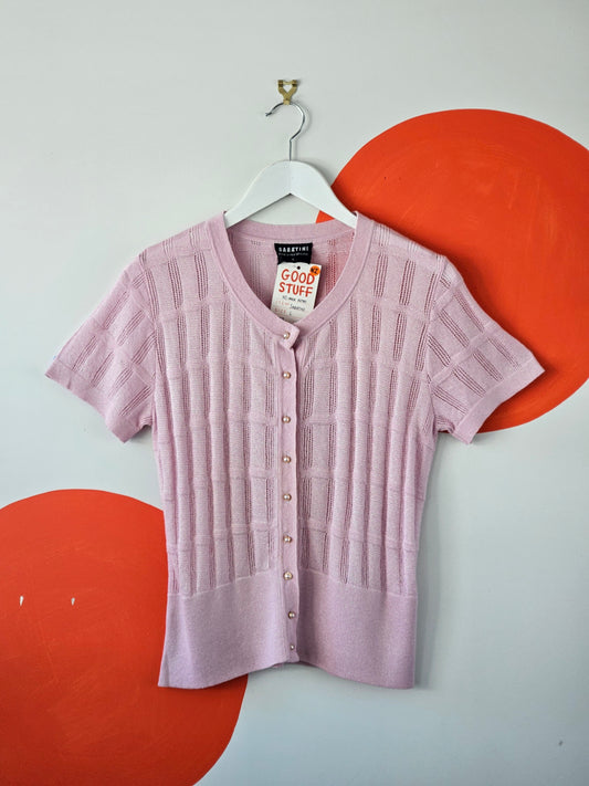 SABATINI Pink Sparkly Top - SIZE L